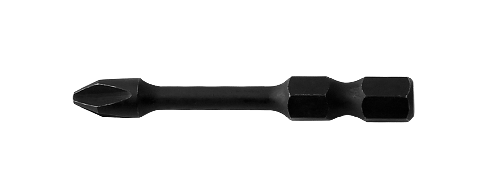 Cross impact screwdriver head